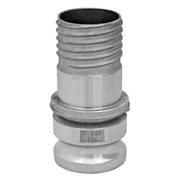 TYPE“E" Male Camlock to Hosetail Stainless Steel